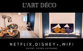 L'Art Deco 3 Etoiles Wifi, Netflix, Disney, Coeur De Bastide